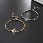 Sorcerer’s Knot Bracelet in Gold or Silver