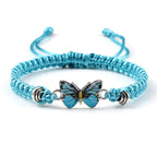 Sky Blue Butterfly Bracelet