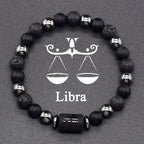12 Constellations Zodiac Sign Beaded Bracelet