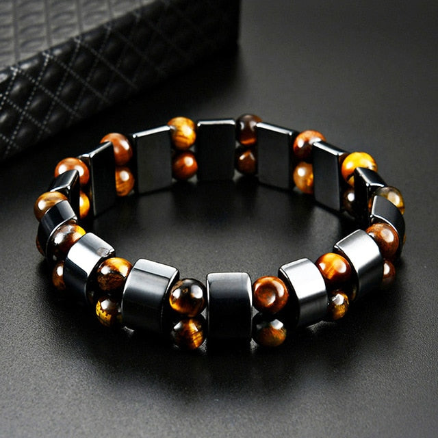 Tiger's Eye Stone Bracelet Men's Chain Bracelet