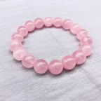 Pink Quartz Stone Bracelet