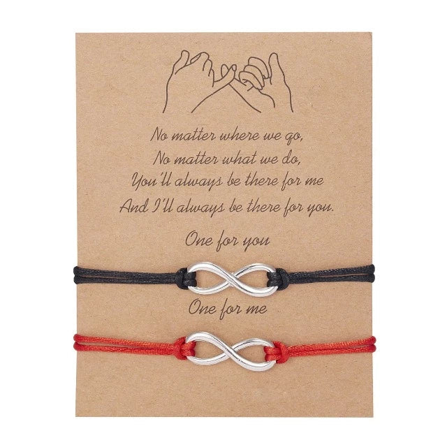 Lover’s Couple Bracelet (Set of 2 Bracelets) infinity