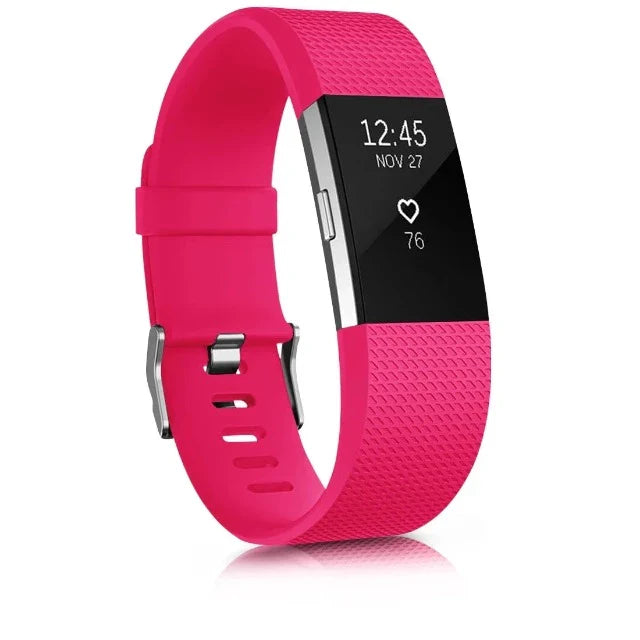 Fitbit Charge 2 red bracelet