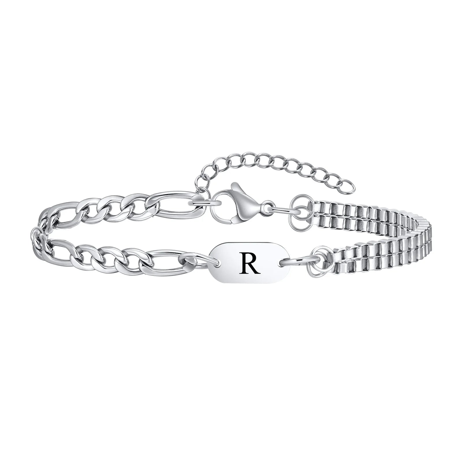 Men's initial bracelet r