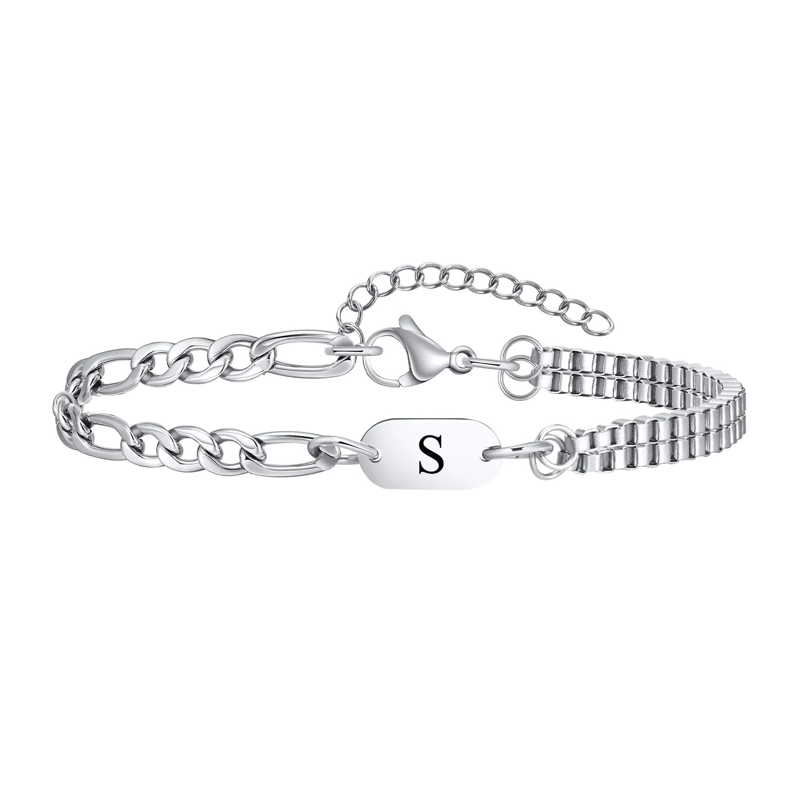 Men's initial bracelet s