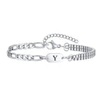 Men's initial bracelet y