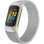 Fitbit Charge 3, Charge 4, Charge 5 watch band silver