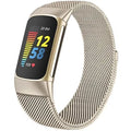 Fitbit Charge 3, Charge 4, Charge 5 watch band gold 