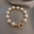 Retro Beaded and Zircon Bracelet