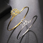 Women's Lotus Flower Bangle