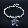 Hecate's Wheel Strophalos Witchcraft Wiccan Bracelet