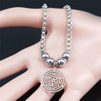 Hecate's Wheel Strophalos Witchcraft Wiccan Bracelet