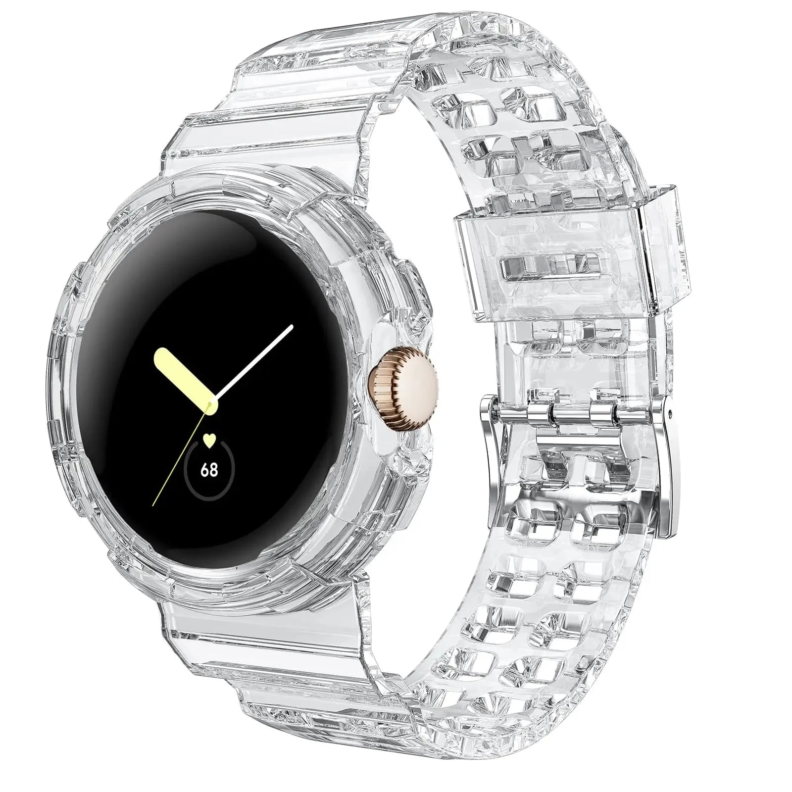 Transparent Smartwatch Strap for Google Pixel Watch 1 & 2