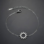 Sun Bracelet silver