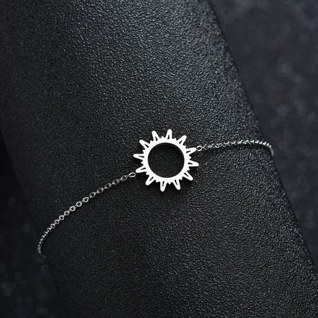 Sun Bracelet silver