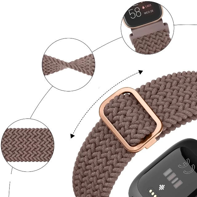 Super Elastic Fitbit Versa 1 Versa 2 Versa Lite Watch Strap