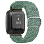Super Elastic Fitbit Versa 1 Versa 2 Versa Lite Watch Strap green 