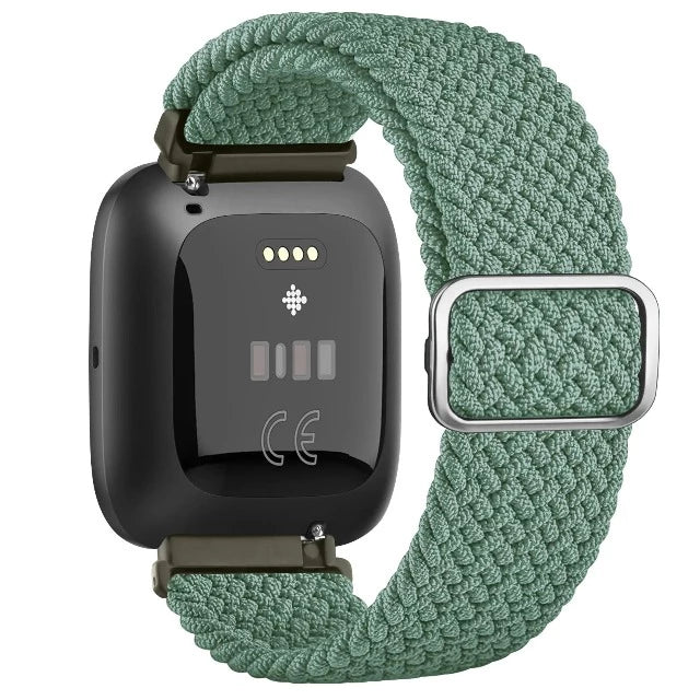 Super Elastic Fitbit Versa 1 Versa 2 Versa Lite Watch Strap green 
