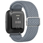 Super Elastic Fitbit Versa 1 Versa 2 Versa Lite Watch Strap grey