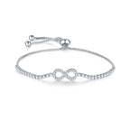 Infinite Symbol Silver Bracelet