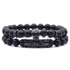 Women's Skull Bracelet Black