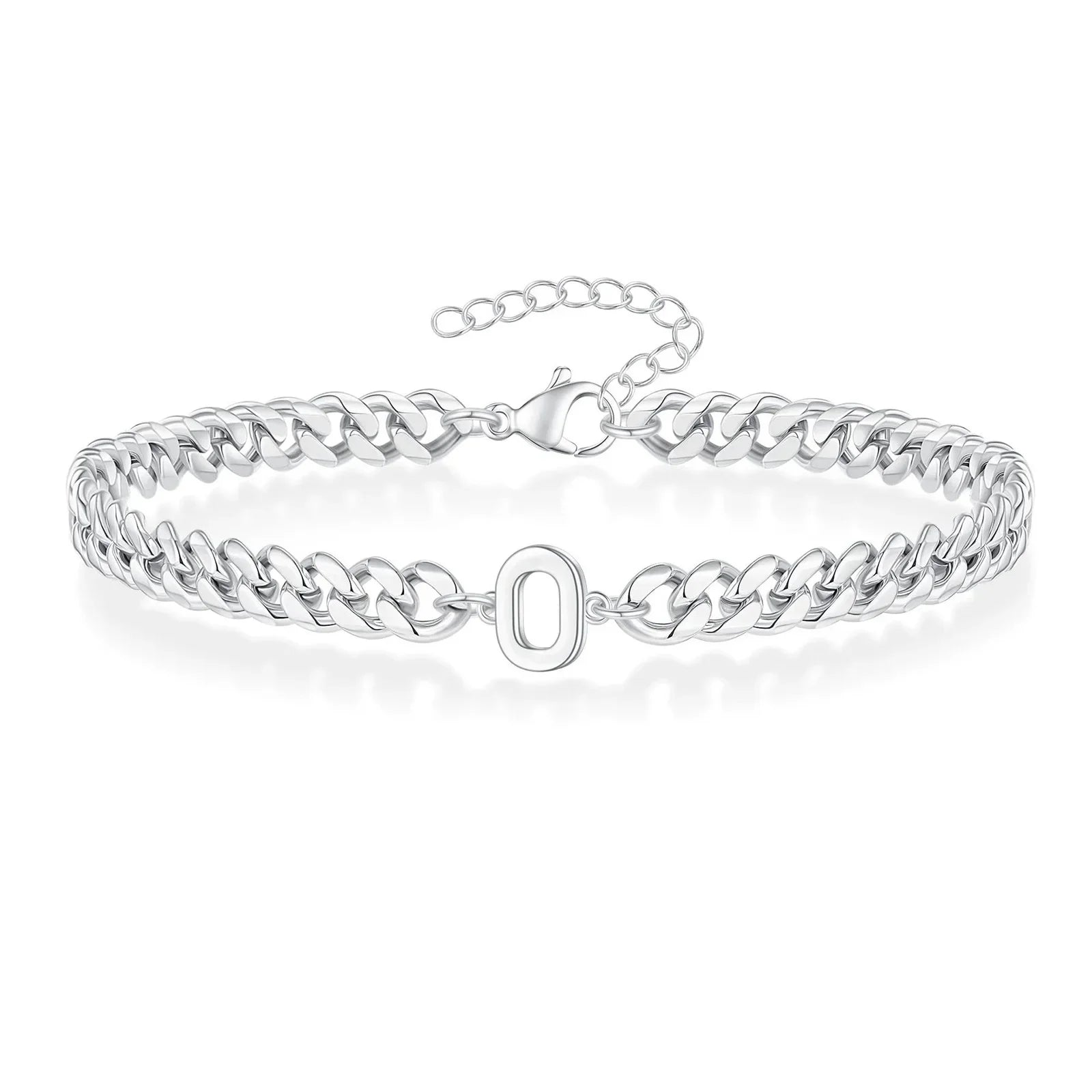 Initial twisted bracelet o
