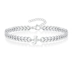Initial twisted bracelet j