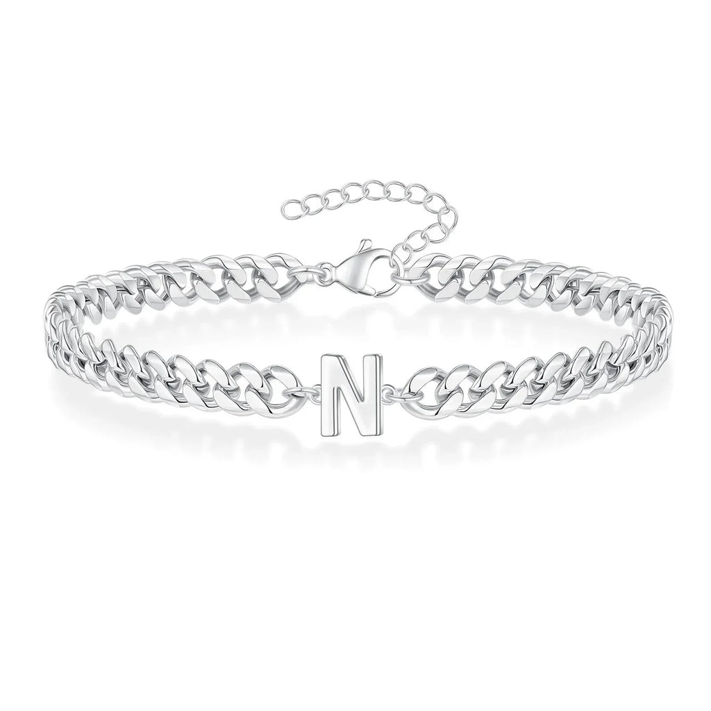 Initial twisted bracelet n