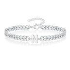 Initial twisted bracelet n