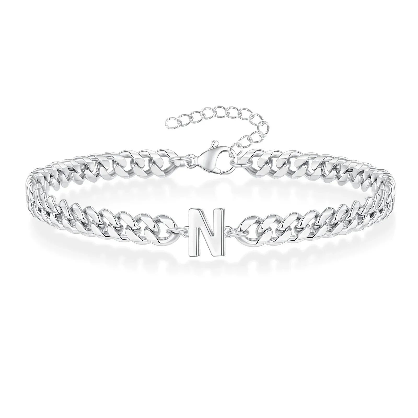Initial twisted bracelet n