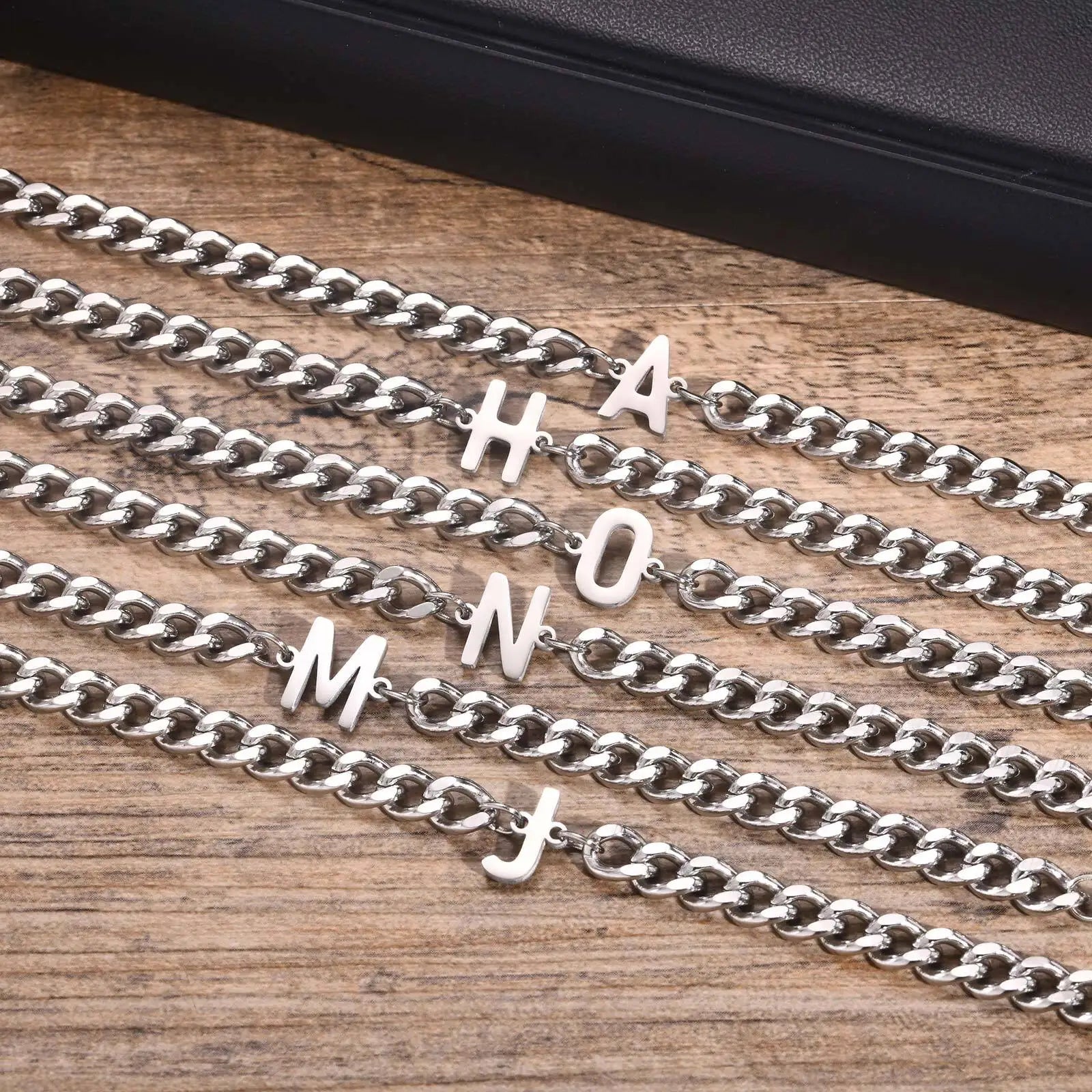 Initial twisted bracelet 