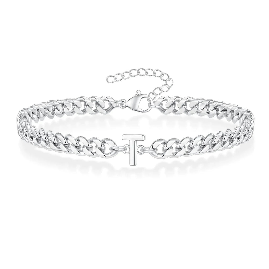 Initial twisted bracelet t