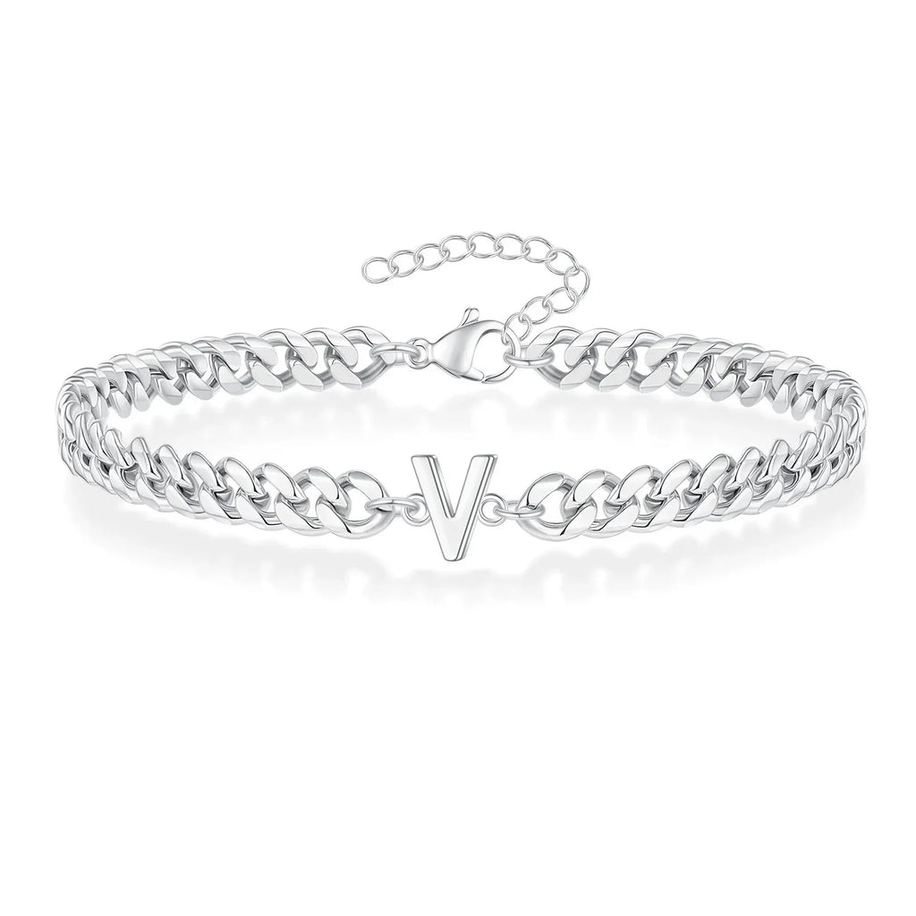 Initial twisted bracelet v