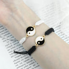 Braided Yin Yang Bracelet 