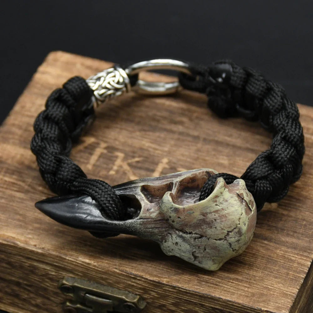 Odin Raven Viking Bracelet2