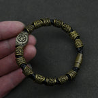 Viking Bracelet Celtic Runes bronze