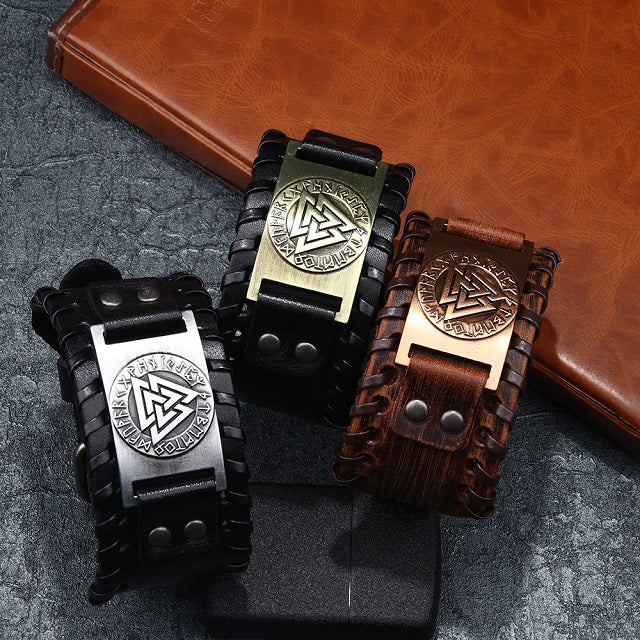 Viking Valknut Bracelet