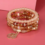 Bracelets with brown Tree of Life