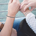 Couple key and lock bracelets
