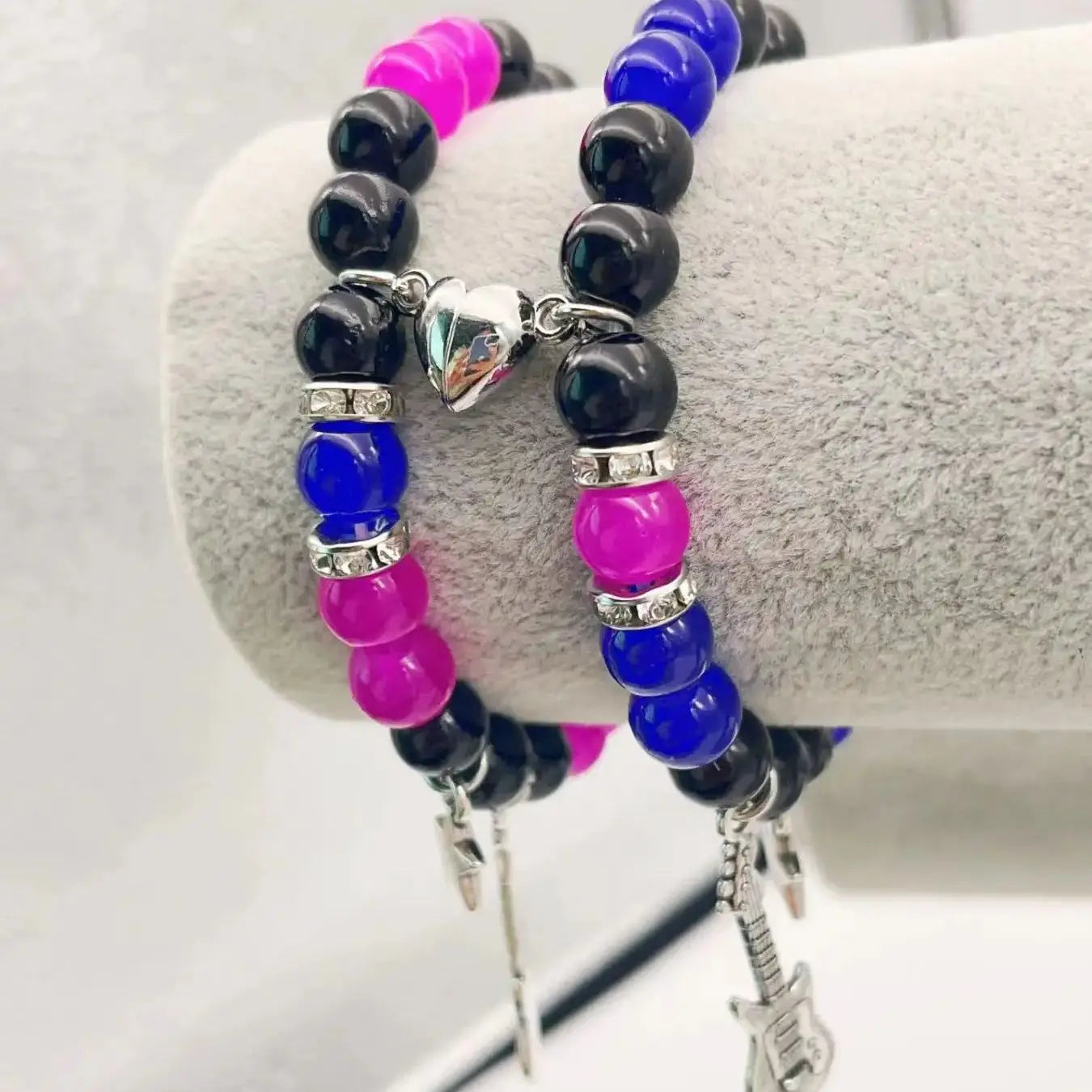 Magnetic Guitar Couple Bracelets