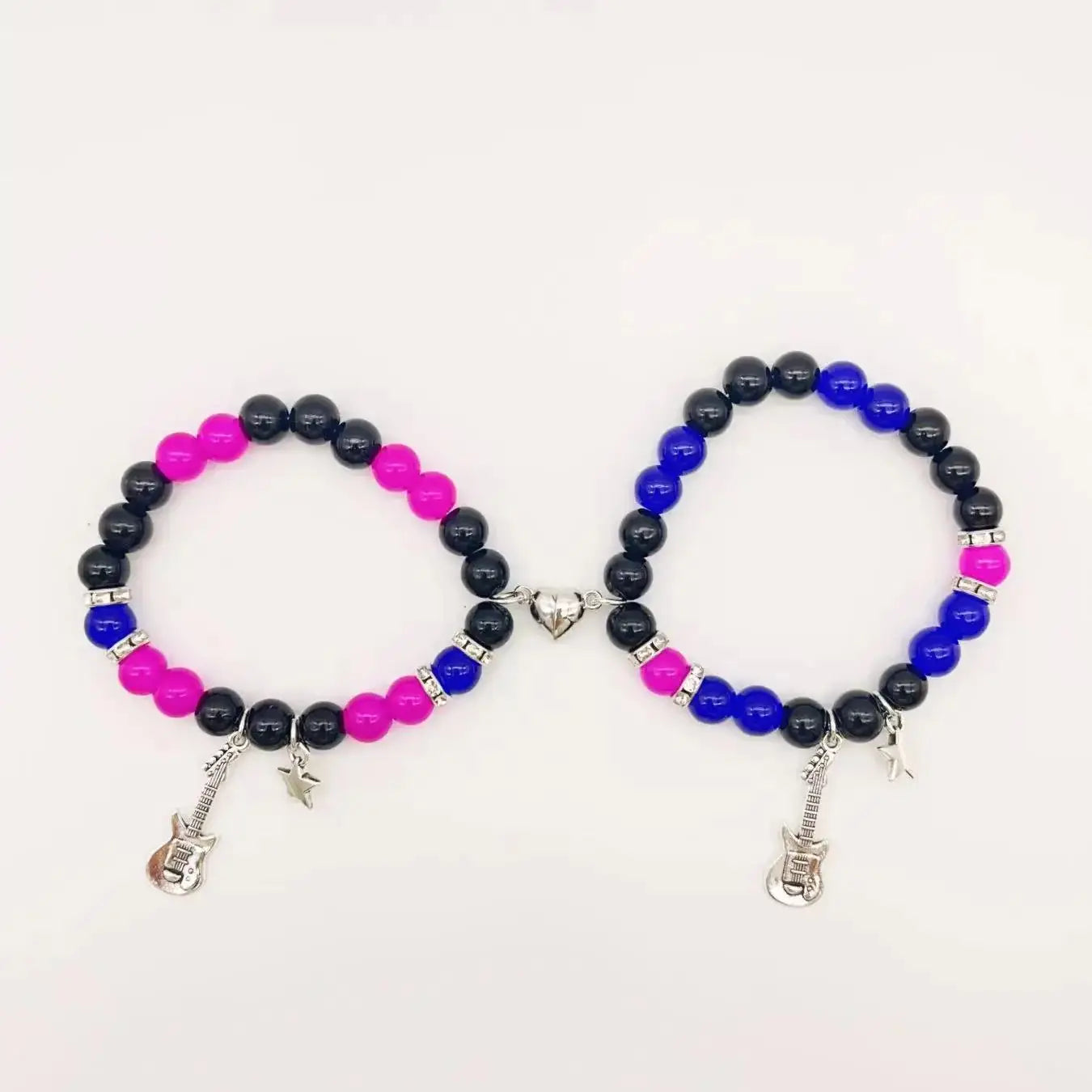 Magnetic Guitar Couple Bracelets