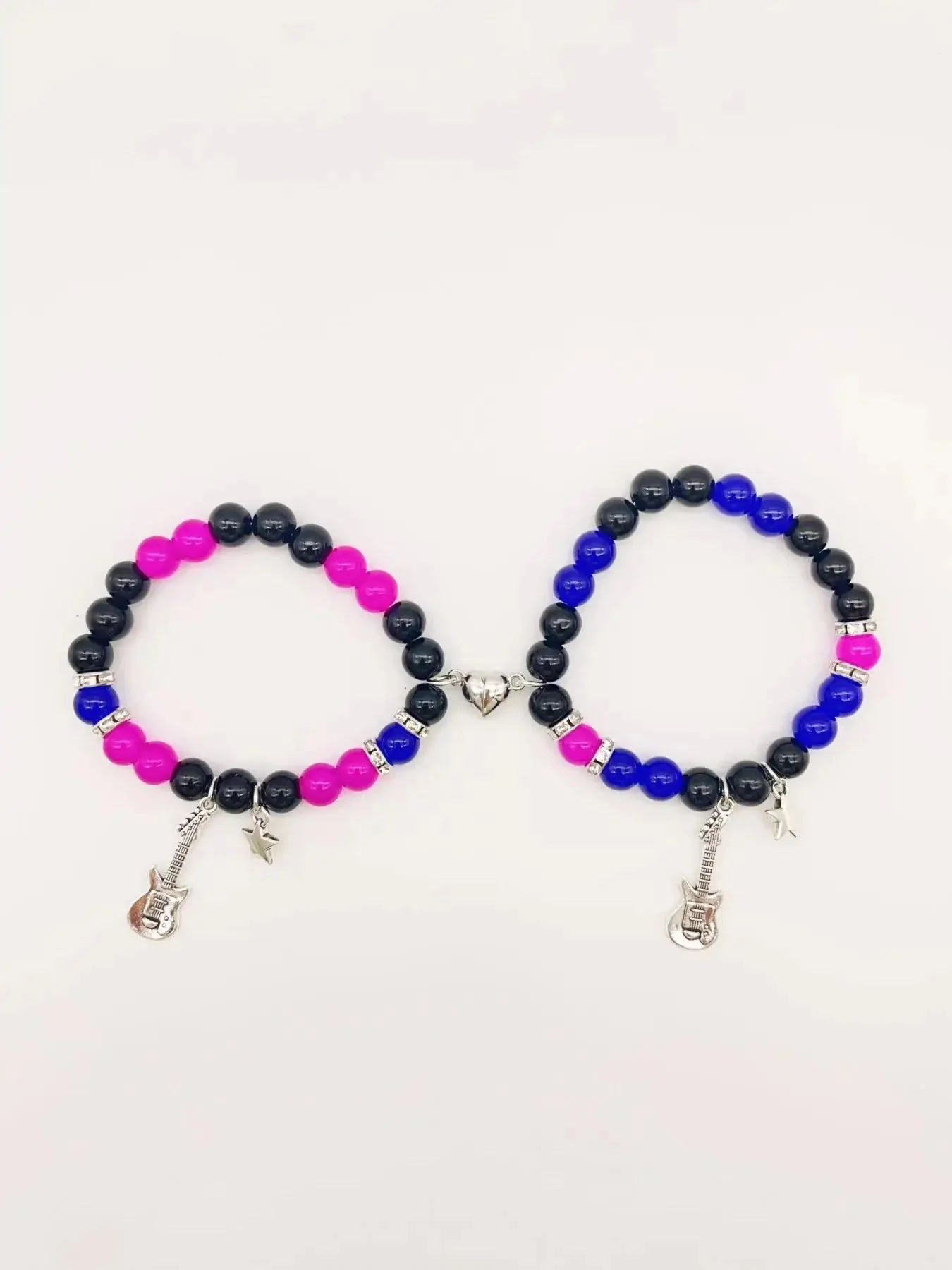 Magnetic Guitar Couple Bracelets