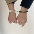 Bracelets for Couples and Friends Magnetic Heart Link Bracelet