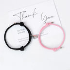 Bracelets for Couples and Friends Magnetic Heart Link Bracelet 2