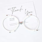 Bracelets for Couples and Friends Magnetic Heart Link Bracelet 3