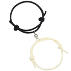 Bracelets for Couples and Friends Magnetic Heart Link Bracelet 6