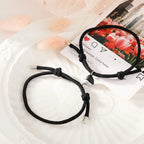 Bracelets for Couples and Friends Magnetic Heart Link Bracelet