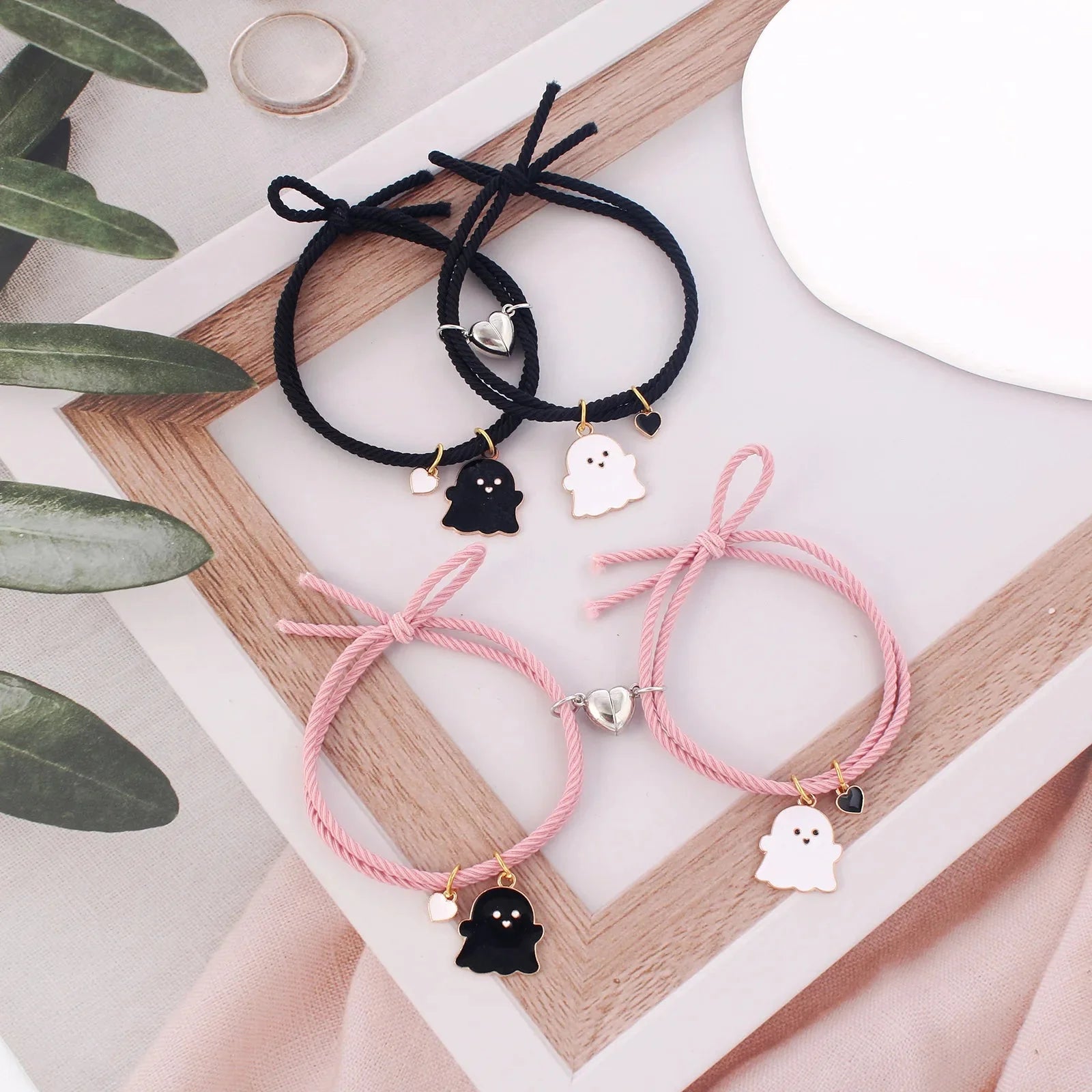Ghost Chain Bracelets for Couples and Friends 3