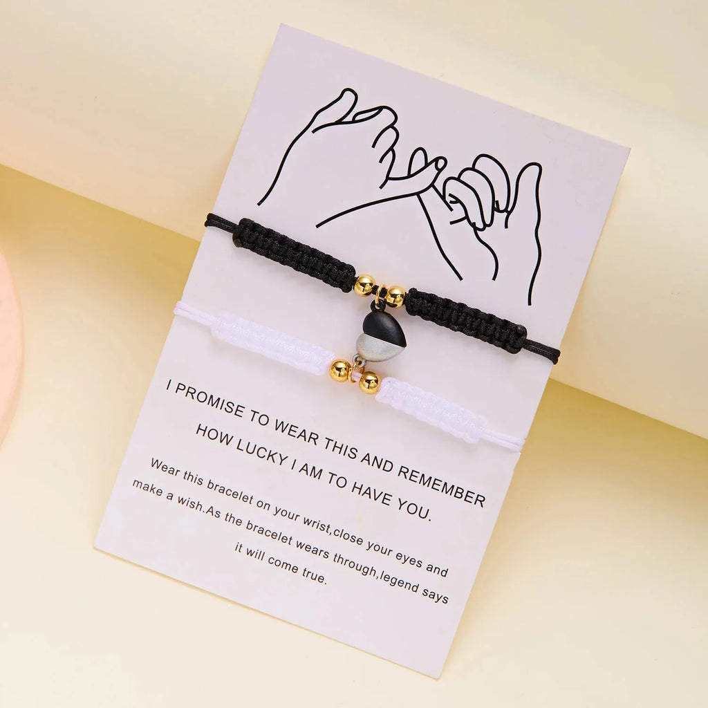 Romantic Bangle Bracelets for Couples and Friends
