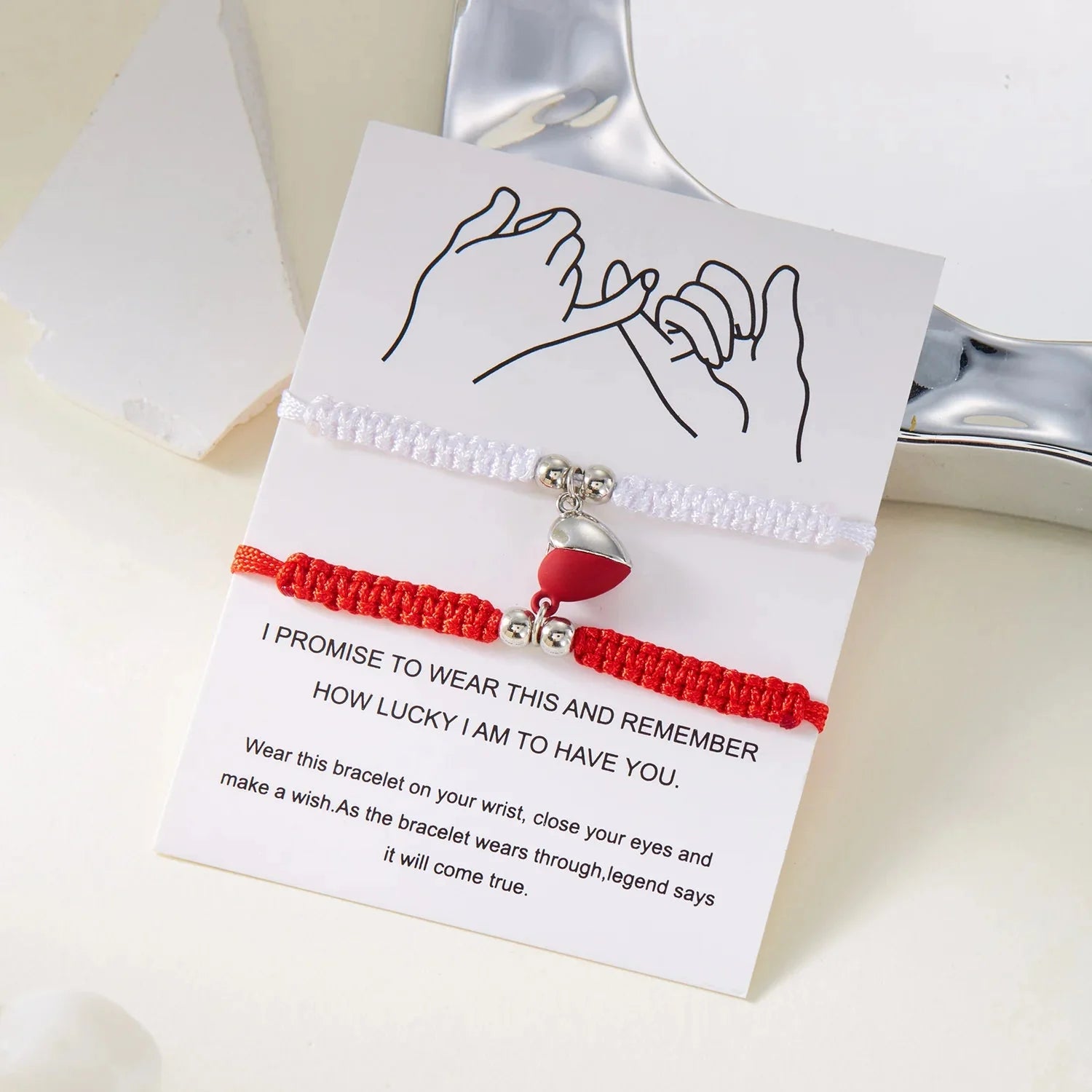 Romantic Bangle Bracelets for Couples and Friends